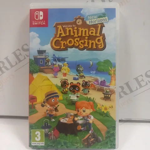 NINTENDO SWITCH WELCOME TO ANIMAL CROSSING NEW HORIZONS