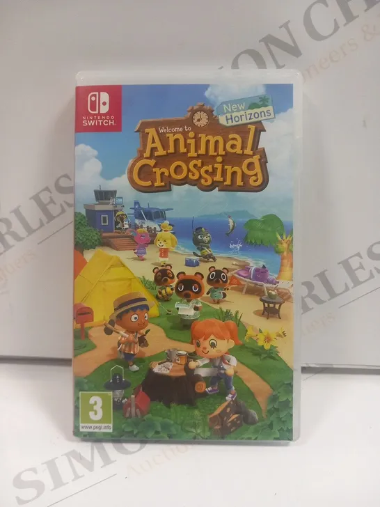 NINTENDO SWITCH WELCOME TO ANIMAL CROSSING NEW HORIZONS