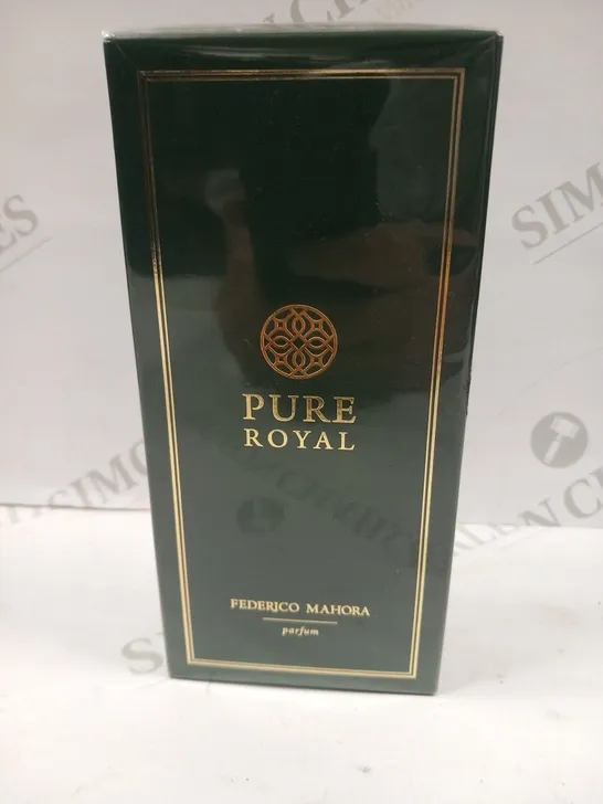 BOXED AND SEALED PURE ROYAL FEDERICO MAHORA PARFUM 50ML