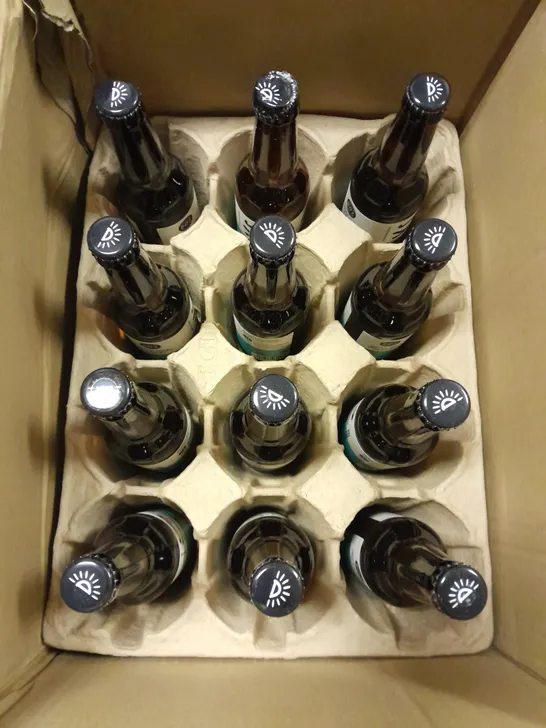 12 X BOTTLES OF DAYS ALCOHOL FREE LAGER - 12 X 330ML - COLLECTION ONLY 