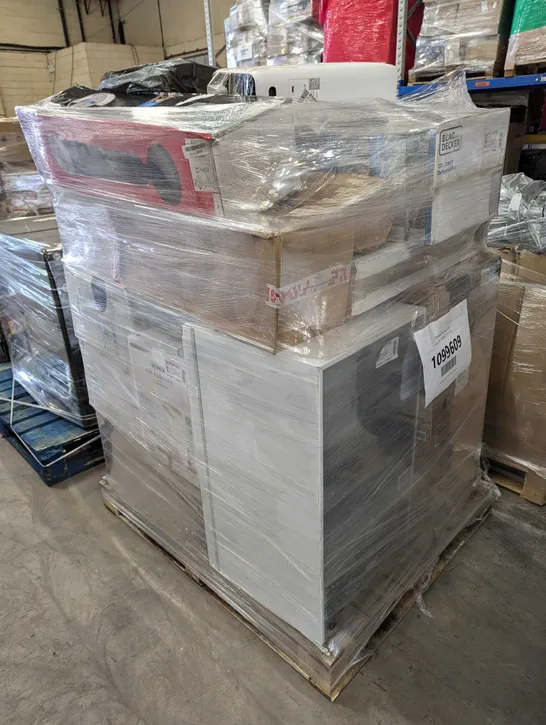 PALLET OF APPROXIMATELY 20 UNPROCESSED RAW RETURN HOUSEHOLD AND ELECTRICAL GOODS TO INCLUDE;