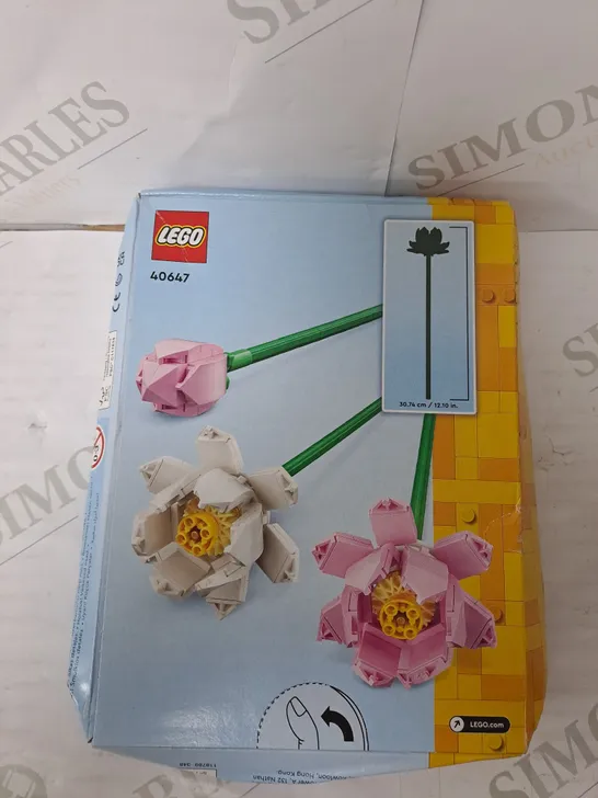 LEGO LOTUS FLOWERS DESK DECORATION SET 40647