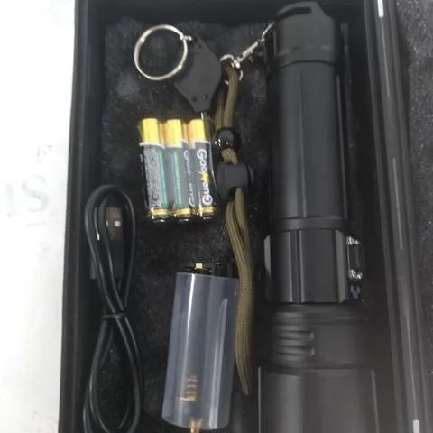 XHP50 LED FLASHLIGHT, BUILT IN 18650 BATTERY