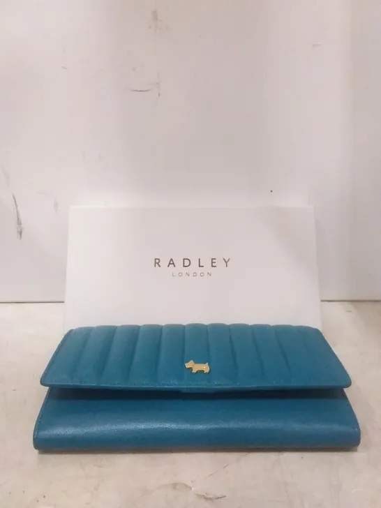 BOXED RADLEY LONDON TURQUOISE PURSE