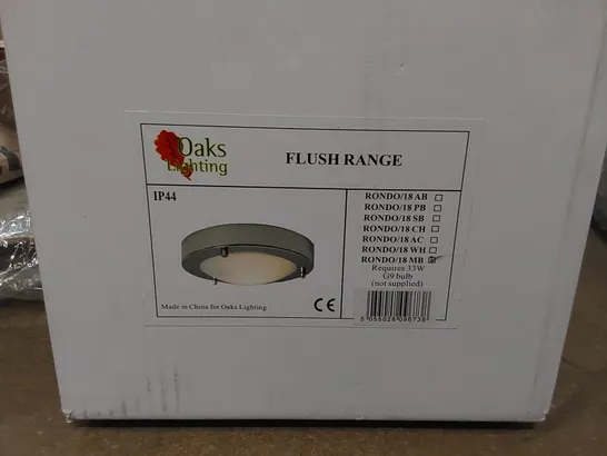 BOXED BRETTON FLUSH MOUNT 