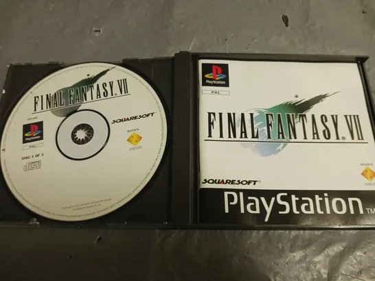 FINAL FANTASY 7 FOR PLAYSTATION