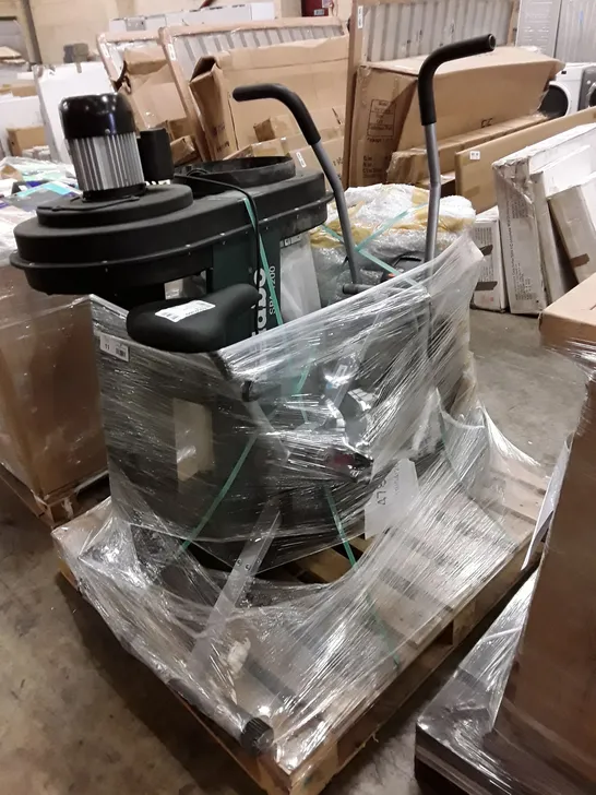 METABO 240V SPA1200 CHIP EXTRACTOR, V-FIT ATC1 AIR CYCLE AND DAYS HEAVY DUTY SELF-PROPELLED WHEELCHAIR 56CM - UNPROCESSED RAW RETURNS