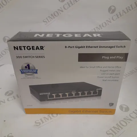 NETGEAR 300 SERIES 8-PORT GIGABIT ETHERNET SWITCH 