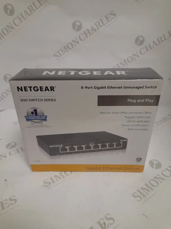 NETGEAR 300 SERIES 8-PORT GIGABIT ETHERNET SWITCH 