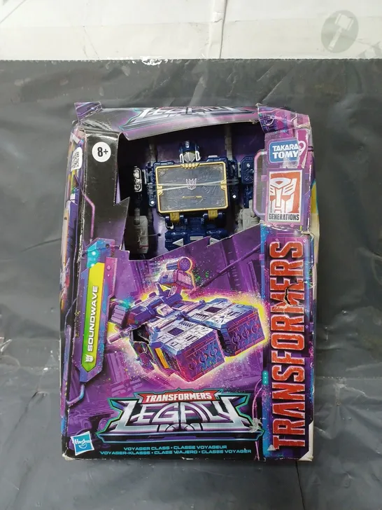 TRANSFORMERS LEGACY SOUNDWAVE FIGURE