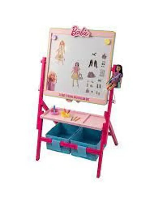 BOXED BARBIE FLOOR EASEL  RRP £44.99