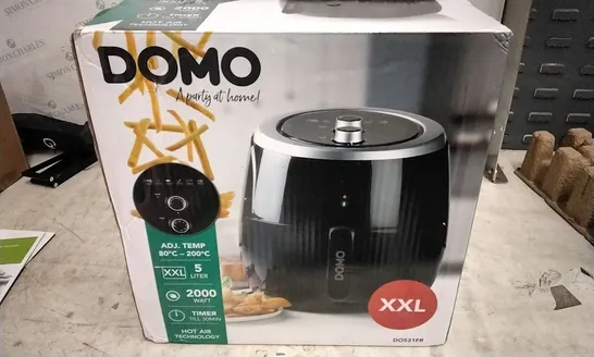 BOXED DOMO DELI FRYER MULTIFUNCTIONAL OVEN