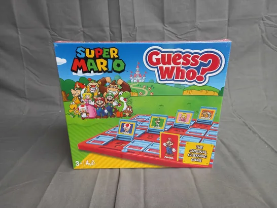 BOXED AND SEALED SUPER MARIO GUESS WHO? AGES 3+