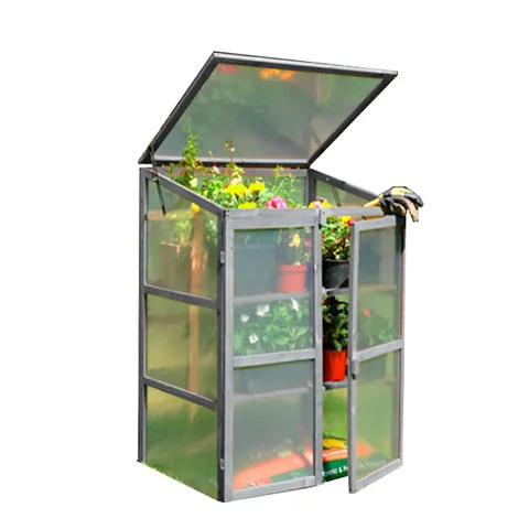 BOXED NEO GREY MINI GROWHOUSE GREENHOUSE COLD FRAME - MODEL 1 (1 BOX)