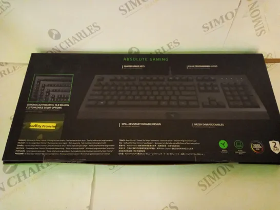 BRAND NEW BOXED RAZER CYNOSA LITE ESSENTIAL GAMING KEYBOARD 