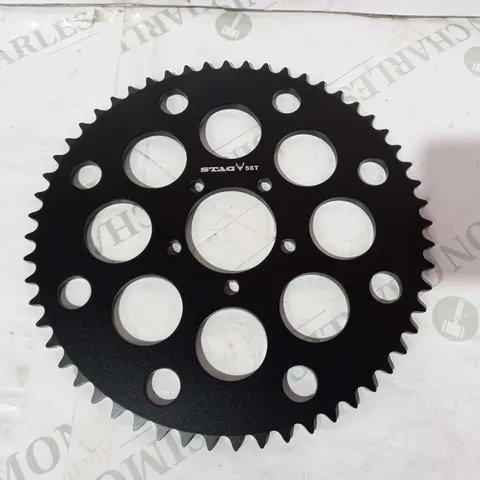 STAG 56T REAR SPROCKET IN BLACK