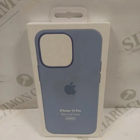 SEALED IPHONE 13 PRO SILICONE MAGSAFE CASE - BLUE FOG