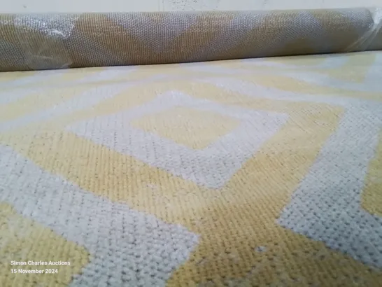 BRAND NEW PACO HOME 821 POCO YELLOW-WHITE 120X170CM RUG