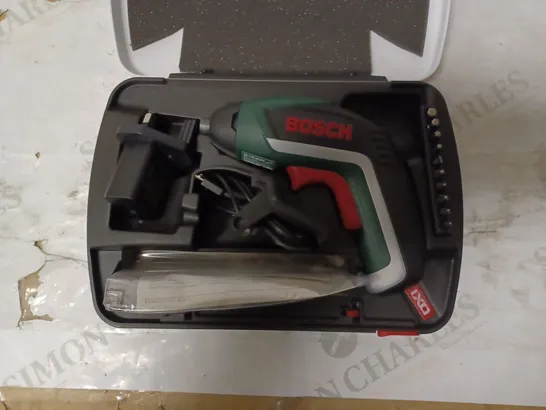 BOSCH IXO CORDLESS SCREWDRIVER