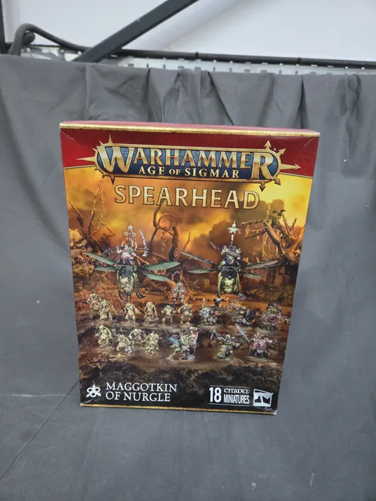 WARHAMMER AGE OF SIGMAR - SPEARHEAD - MAGGOTKIN OF NURGLE - 18 MINIATURES