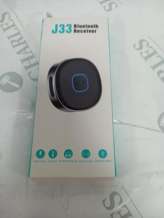 BOXED J33 BLUETOOTH RECEIVER 