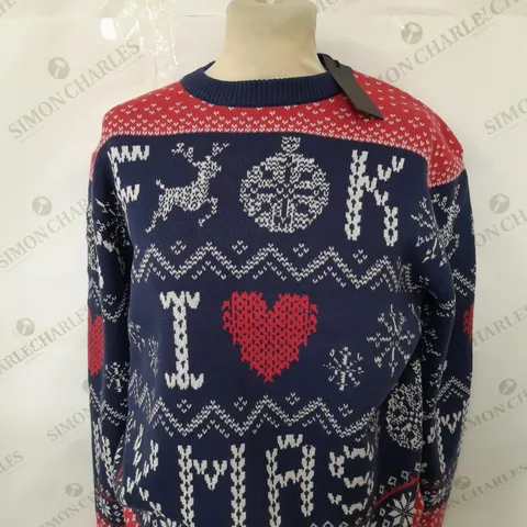 TYPO CHRISTMAS JUMPER SIZE S | M 