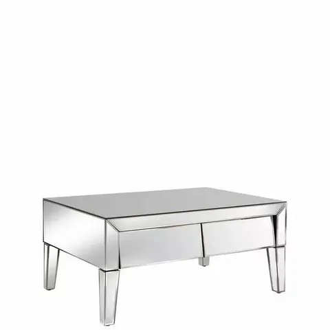 BOXED GRADE 1 MONTE CARLO MIRRORED COFFEE TABLE (1 BOX)