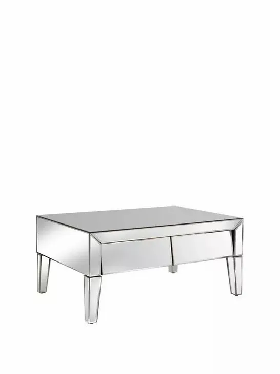 BOXED MONTE CARLO MIRRORED COFFEE TABLE (1 BOX) RRP £249