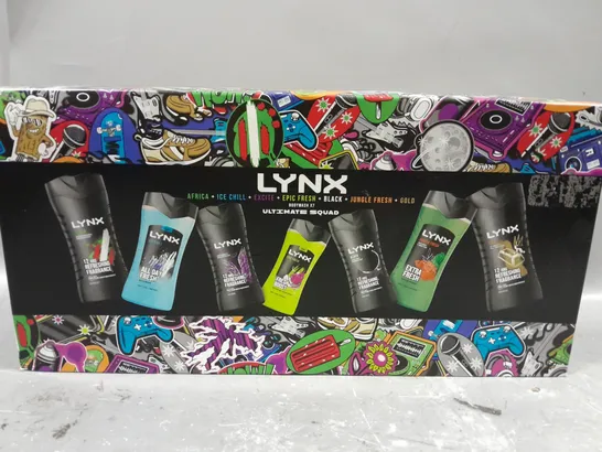 LYNX ULTIMATE SQUAD BODY WASH COLLECTION GIFT SET 