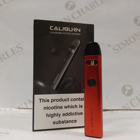 BOXED UWELL CALIBURN A2 POD SYSTEM KIT - ORANGE