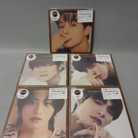 SET OF 5 ATEEZ GOLDEN HOUR: PART 1 YEOSANG VERSION CD