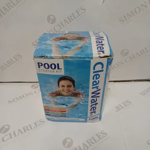 BOXED CLEAR WATER POOL STARTER KIT 