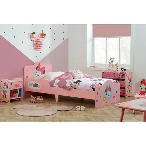BOXED MINNIE MOUSE SINGLE 3FT BED FRAME