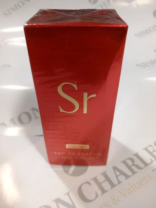 BOXED AND SEALED SR INTENSE EAU DE PARFUM 50ML