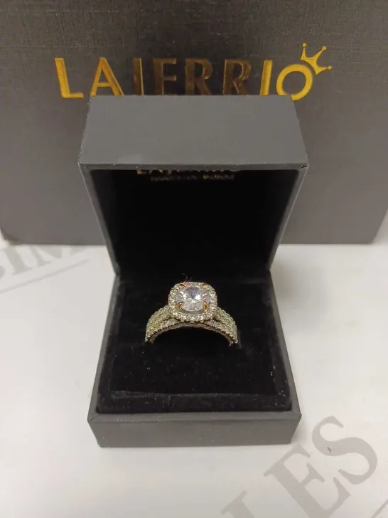 LAIERRIO TRIPLE BAND SILVER RING 