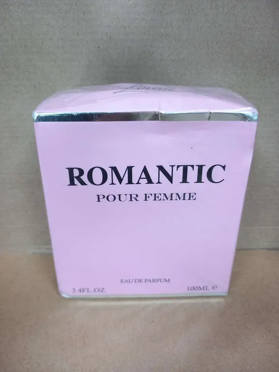 BOXED AND SEALED LOVALI ROMANTIC POUR FEMME EAU DE PARFUM 100ML