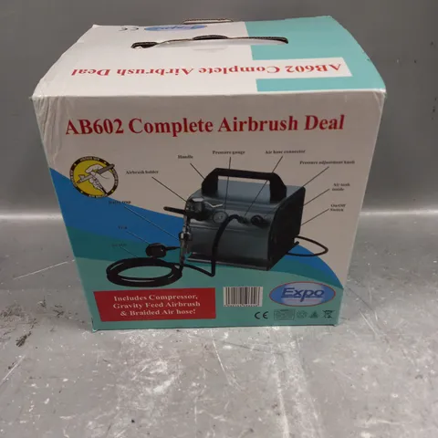 BOXED AIRBRUSH COMPRESSOR AB602