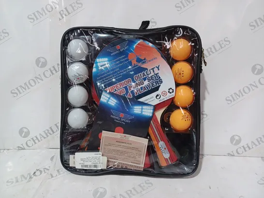 NIBIRU SPORT SUPERIOR QUALITY PING PONG SET