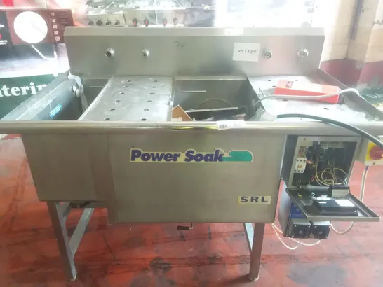 POWER SOAK COMMERCIAL WASHING STATION 