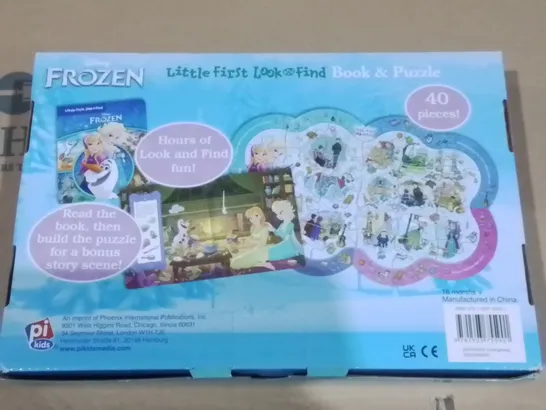 LOT OF 8 BRAND NEW DISNEY FROZEN LITTLE FIRST BOOK AND PUZZLE SETS