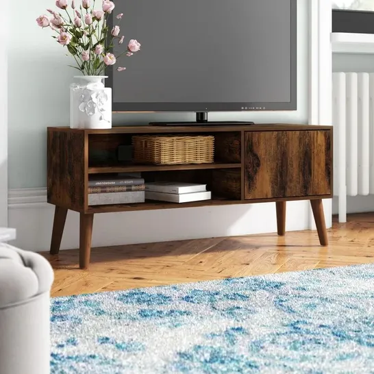 SONGMICS TV STAND FOR TV'S UPTO 49" COLOUR: BROWN