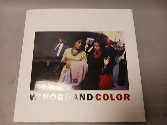 WINOGRAND COLOR PHOTOGRAPHY BOOK