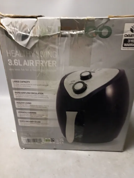 DAEWOO 3.6L AIR FRYER