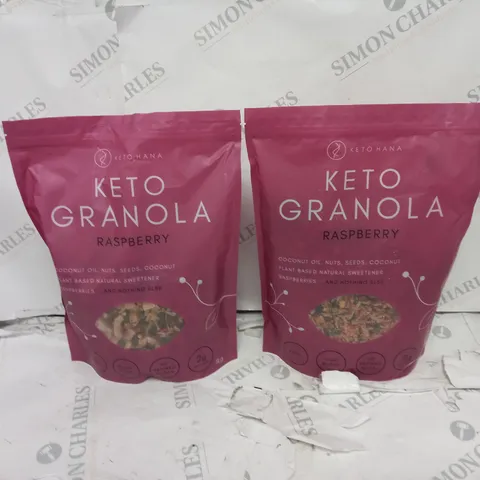 KETO HANA KETO GRANOLA RASPBERRY 