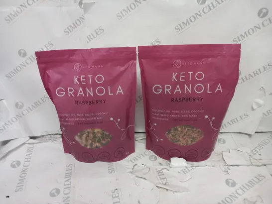 KETO HANA KETO GRANOLA RASPBERRY 