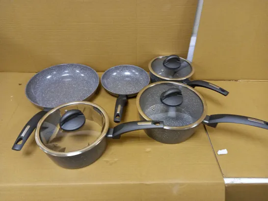 TOWER FRYING PAN AND SAUCEPAN SET