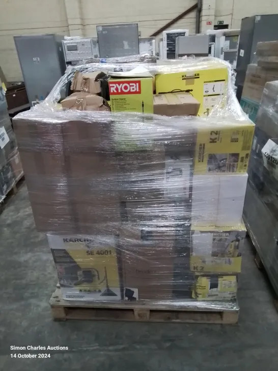 PALLET OF APPROXIMATELY 35 UNPROCESSED RAW RETURN HOUSEHOLD AND ELECTRICAL GOODS TO INCLUDE;