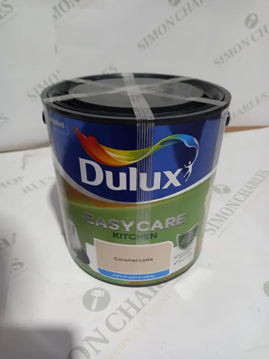 DULUX EASYCARE KITCHEN CARAMEL LATTE MATT EMULSION PAINT, 2.5L