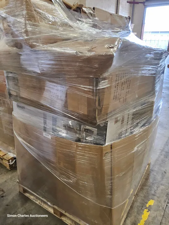 PALLET OF APPROXIMATELY 19 UNPROCESSED RAW RETURN HOUSEHOLD AND ELECTRICAL GOODS TO INCLUDE;