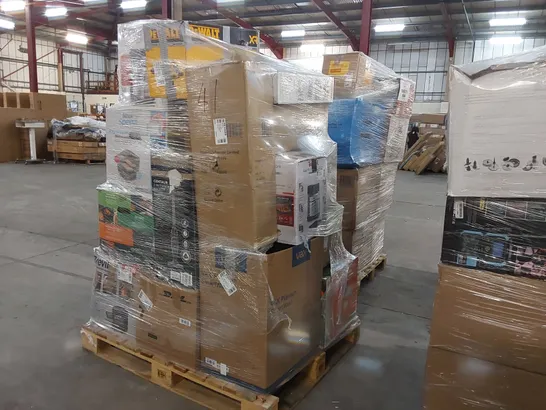 PALLET OF APPROXIMATELY 22 UNPROCESSED RAW RETURN HOUSEHOLD AND ELECTRICAL GOODS TO INCLUDE;